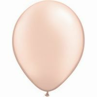 Party Balloons Pearl Peach